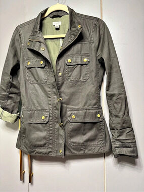 J.Crew Field Mechanic Jacket Utility Jacket Green XS